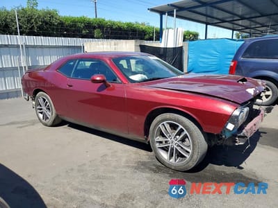 Czwarte zdjęcie samochodu z boku: 2019 DODGE CHALLENGER GT VIN:2C3CDZKG1KH752647 - miniatura