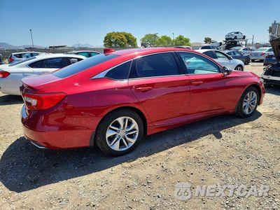 Trzecie zdjęcie samochodu z tyłu: 2020 HONDA ACCORD LX VIN:1HGCV1F11LA090599 - miniatura