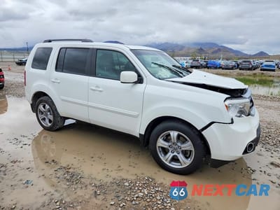 Czwarte zdjęcie samochodu z boku: 2012 HONDA PILOT EXL VIN:5FNYF4H55CB021361 - miniatura