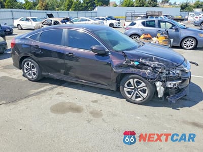 Czwarte zdjęcie samochodu z boku: 2018 HONDA CIVIC LX VIN:19XFC2F54JE209637 - miniatura