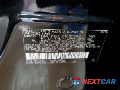Zdjęcie 12 z 12 samochodu: 2013 TOYOTA RAV4 LIMITED VIN:2T3YFREV0DW056838 - miniatura