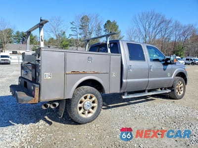 Trzecie zdjęcie samochodu z tyłu: 2014 FORD F350 SUPER DUTY VIN:1FT8W3BT0EEA88374 - miniatura