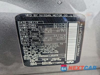 Zdjęcie 13 z 13 samochodu: 2019 INFINITI QX50 LUXE VIN:3PCAJ5M3XKF148499 - miniatura