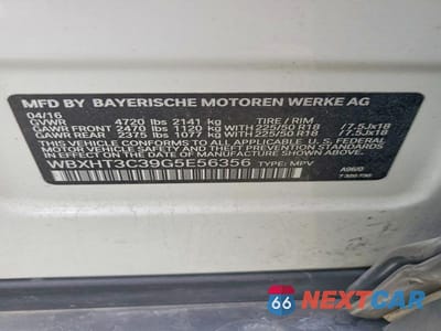 Zdjęcie 12 z 12 samochodu: 2016 BMW X1 XDRIVE28I VIN:WBXHT3C39G5E56356 - miniatura