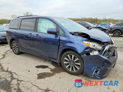 Czwarte zdjęcie samochodu z boku: 2020 TOYOTA SIENNA XLE 7-PASSENGER VIN:5TDDZ3DC4LS238531 - miniatura