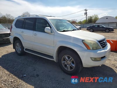 Czwarte zdjęcie samochodu z boku: 2005 LEXUS GX 470 VIN:JTJBT20X550083292 - miniatura