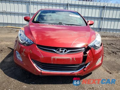Piąte zdjęcie samochodu w środku: 2012 HYUNDAI ELANTRA GLS VIN:KMHDH4AE2CU384903 - miniatura