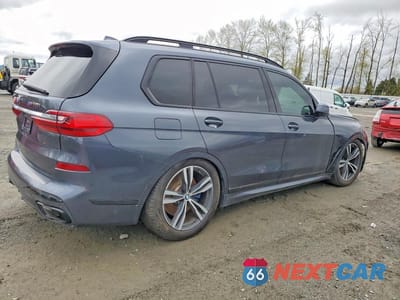 Trzecie zdjęcie samochodu z tyłu: 2020 BMW X7 M50I VIN:5UXCX6C0XL9C50080 - miniatura