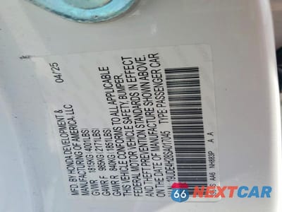 Zdjęcie 12 z 12 samochodu: 2025 ACURA INTEGRA VIN:19UDE4H28SA017045 - miniatura
