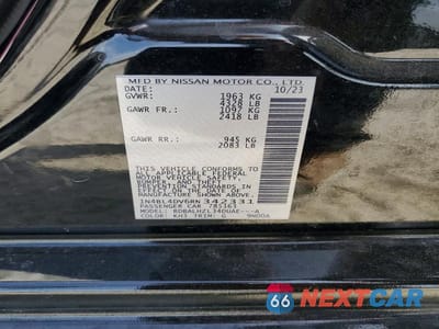 Zdjęcie 12 z 12 samochodu: 2024 NISSAN ALTIMA SV VIN:1N4BL4DV6RN342331 - miniatura