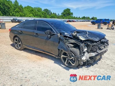 Czwarte zdjęcie samochodu z boku: 2021 HONDA ACCORD SPORT VIN:1HGCV2F37MA017696 - miniatura