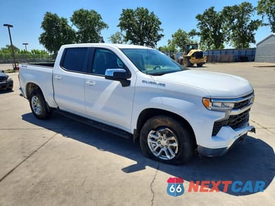 Czwarte zdjęcie samochodu z boku: 2023 CHEVROLET SILVERADO K1500 LT-L VIN:3GCPDKEK7PG188093 - miniatura