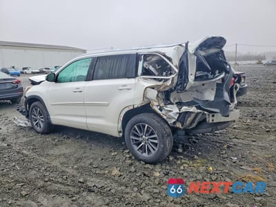 Drugie zdjęcie samochodu z przodu: 2017 TOYOTA HIGHLANDER XLE VIN:5TDJZRFH4HS431266 - miniatura