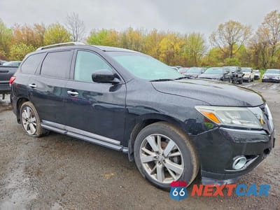 Czwarte zdjęcie samochodu z boku: 2014 NISSAN PATHFINDER S VIN:5N1AR2MM9EC695468 - miniatura