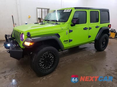 2021 JEEP WRANGLER UNLIMITED SPORT 1C4HJXDG0MW794386 - główne zdjęcie licytacji z USA - miniatura