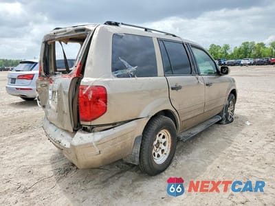Trzecie zdjęcie samochodu z tyłu: 2003 HONDA PILOT EXL VIN:2HKYF18563H553069 - miniatura
