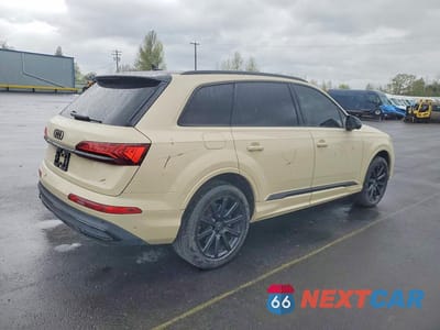 Trzecie zdjęcie samochodu z tyłu: 2022 AUDI Q7 PREMIUM PLUS VIN:WA1LJBF77ND008892 - miniatura