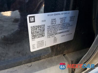 Zdjęcie 13 z 13 samochodu: 2021 CHEVROLET TAHOE C1500 LT VIN:1GNSCNKD6MR155352 - miniatura