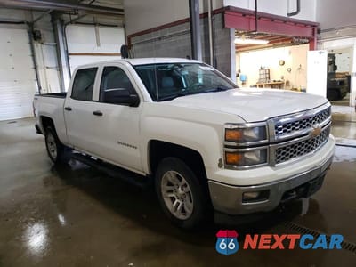 Czwarte zdjęcie samochodu z boku: 2014 CHEVROLET SILVERADO K1500 LT VIN:3GCUKREC3EG392073 - miniatura