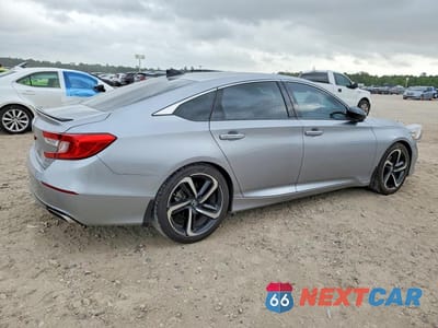 Trzecie zdjęcie samochodu z tyłu: 2021 HONDA ACCORD SPORT VIN:1HGCV1F33MA105865 - miniatura