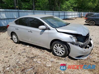 Czwarte zdjęcie samochodu z boku: 2018 NISSAN SENTRA S VIN:3N1AB7AP2JY202965 - miniatura