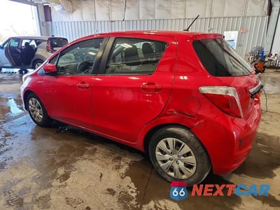 Drugie zdjęcie samochodu z przodu: 2014 TOYOTA YARIS 5-DOOR LE VIN:JTDKTUD39ED589321 - miniatura