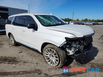 Czwarte zdjęcie samochodu z boku: 2022 CADILLAC ESCALADE PREMIUM LUXURY VIN:1GYS4CKL6NR192351 - miniatura