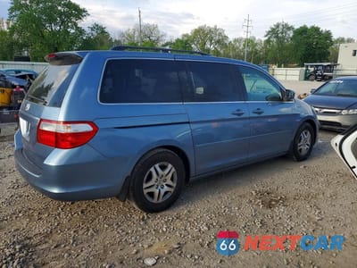 Trzecie zdjęcie samochodu z tyłu: 2006 HONDA ODYSSEY EX VIN:5FNRL384X6B064824 - miniatura