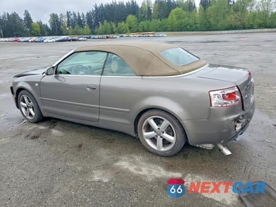 Drugie zdjęcie samochodu z przodu: 2007 AUDI A4 3.2 CABRIOLET QUATTRO VIN:WAUDH48HX7K018089 - miniatura