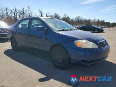 Czwarte zdjęcie samochodu z boku: 2007 TOYOTA COROLLA LE VIN:2T1BR30E97C832674 - miniatura