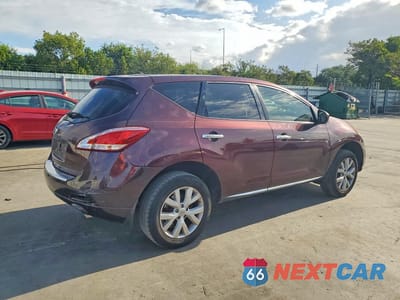 Trzecie zdjęcie samochodu z tyłu: 2013 NISSAN MURANO S VIN:JN8AZ1MU6DW202880 - miniatura
