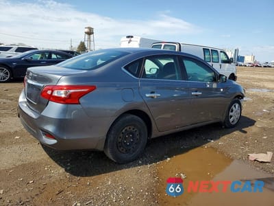 Trzecie zdjęcie samochodu z tyłu: 2017 NISSAN SENTRA S VIN:3N1AB7AP6HY384597 - miniatura