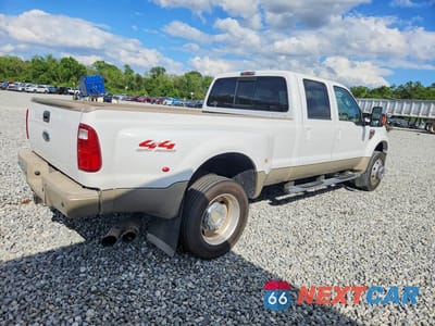 Trzecie zdjęcie samochodu z tyłu: 2008 FORD F450 SUPER DUTY VIN:1FTXW43RX8EE55466 - miniatura