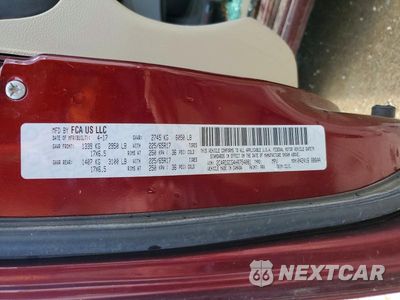 Zdjęcie 13 z 13 samochodu: 2017 DODGE GRAND CARAVAN SXT VIN:2C4RDGCG4HR754081 - miniatura