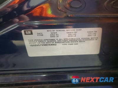 Zdjęcie 12 z 12 samochodu: 2008 CADILLAC CTS HI FEATURE V6 VIN:1G6DV57V980164962 - miniatura