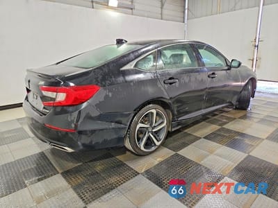 Trzecie zdjęcie samochodu z tyłu: 2021 HONDA ACCORD SPORT VIN:1HGCV1F34MA064064 - miniatura