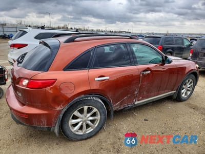 Trzecie zdjęcie samochodu z tyłu: 2008 INFINITI FX35 VIN:JNRAS08W78X207768 - miniatura