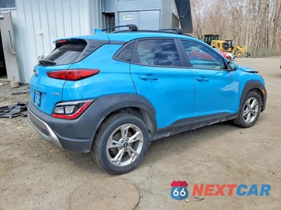 Trzecie zdjęcie samochodu z tyłu: 2023 HYUNDAI KONA SEL VIN:KM8K6CAB2PU953378 - miniatura