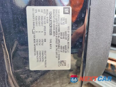 Zdjęcie 13 z 13 samochodu: 2012 CHEVROLET SUBURBAN K1500 LT VIN:1GNSKJE75CR189296 - miniatura