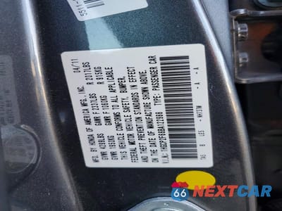 Zdjęcie 13 z 13 samochodu: 2011 HONDA ACCORD SE VIN:1HGCP2F66BA122988 - miniatura