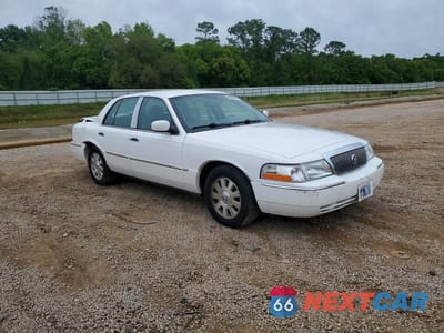 Czwarte zdjęcie samochodu z boku: 2004 MERCURY GRAND MARQUIS LS VIN:2MEFM75W54X655443 - miniatura
