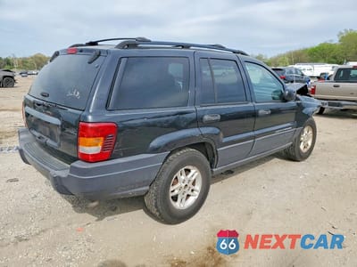 Trzecie zdjęcie samochodu z tyłu: 2004 JEEP GRAND CHEROKEE LAREDO VIN:1J4GW48S34C340980 - miniatura