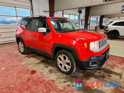 Czwarte zdjęcie samochodu z boku: 2015 JEEP RENEGADE LIMITED VIN:ZACCJBDT0FPB74429 - miniatura