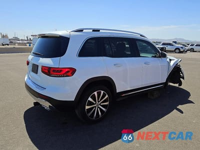 Trzecie zdjęcie samochodu z tyłu: 2021 MERCEDES-BENZ GLB 250 VIN:W1N4M4GB0MW083610 - miniatura