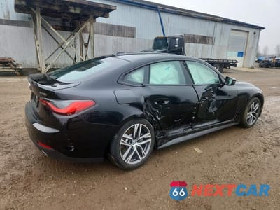 Trzecie zdjęcie samochodu z tyłu: 2023 BMW 430XI GRAN COUPE VIN:WBA73AV07PFP41917 - miniatura