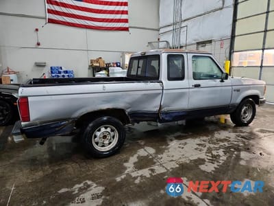Trzecie zdjęcie samochodu z tyłu: 1991 FORD RANGER SUPER CAB VIN:1FTCR14U3MPA06510 - miniatura