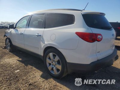 Trzecie zdjęcie samochodu z tyłu: 2010 CHEVROLET TRAVERSE LTZ VIN:1GNLVHED8AJ250193 - miniatura