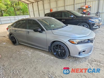 Czwarte zdjęcie samochodu z boku: 2022 HONDA CIVIC SPORT VIN:2HGFE2F57NH541996 - miniatura