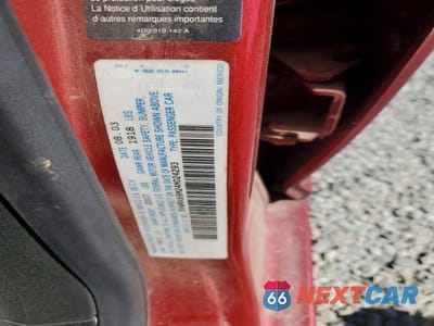 Zdjęcie 12 z 12 samochodu: 2004 VOLKSWAGEN JETTA GL VIN:3VWRK69M24M024293 - miniatura