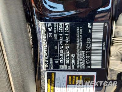 Zdjęcie 12 z 12 samochodu: 2020 MERCEDES-BENZ GLC 300 4MATIC VIN:W1N0G8EB6LF826480 - miniatura
